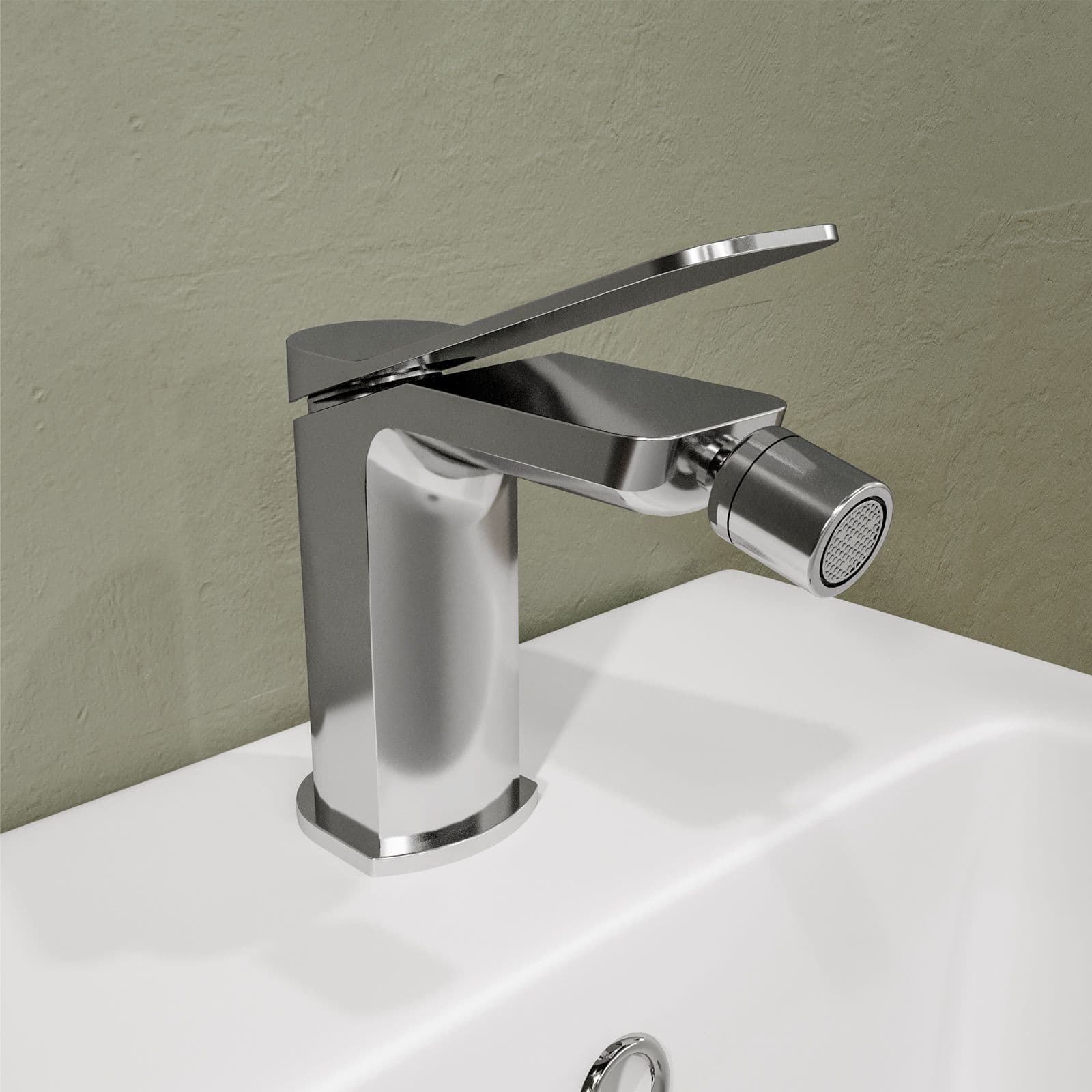 Set miscelatore lavabo e bidet con incasso doccia cromo – Wing
