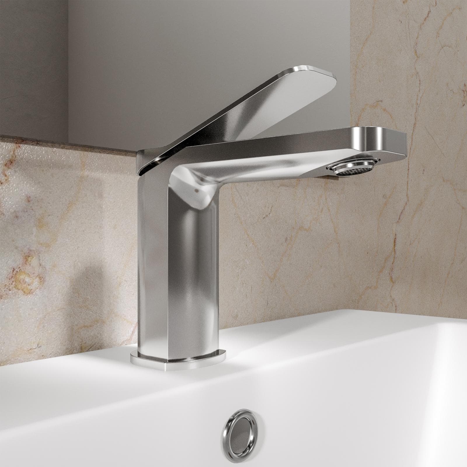 Set miscelatore lavabo e bidet cromo – Wing