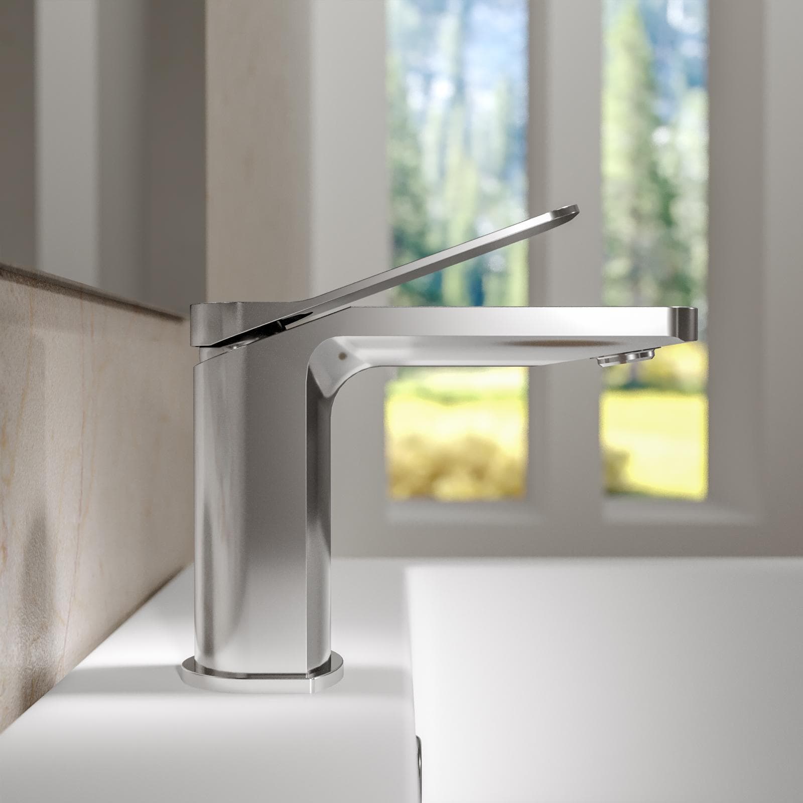 Set miscelatore lavabo e bidet cromo – Wing