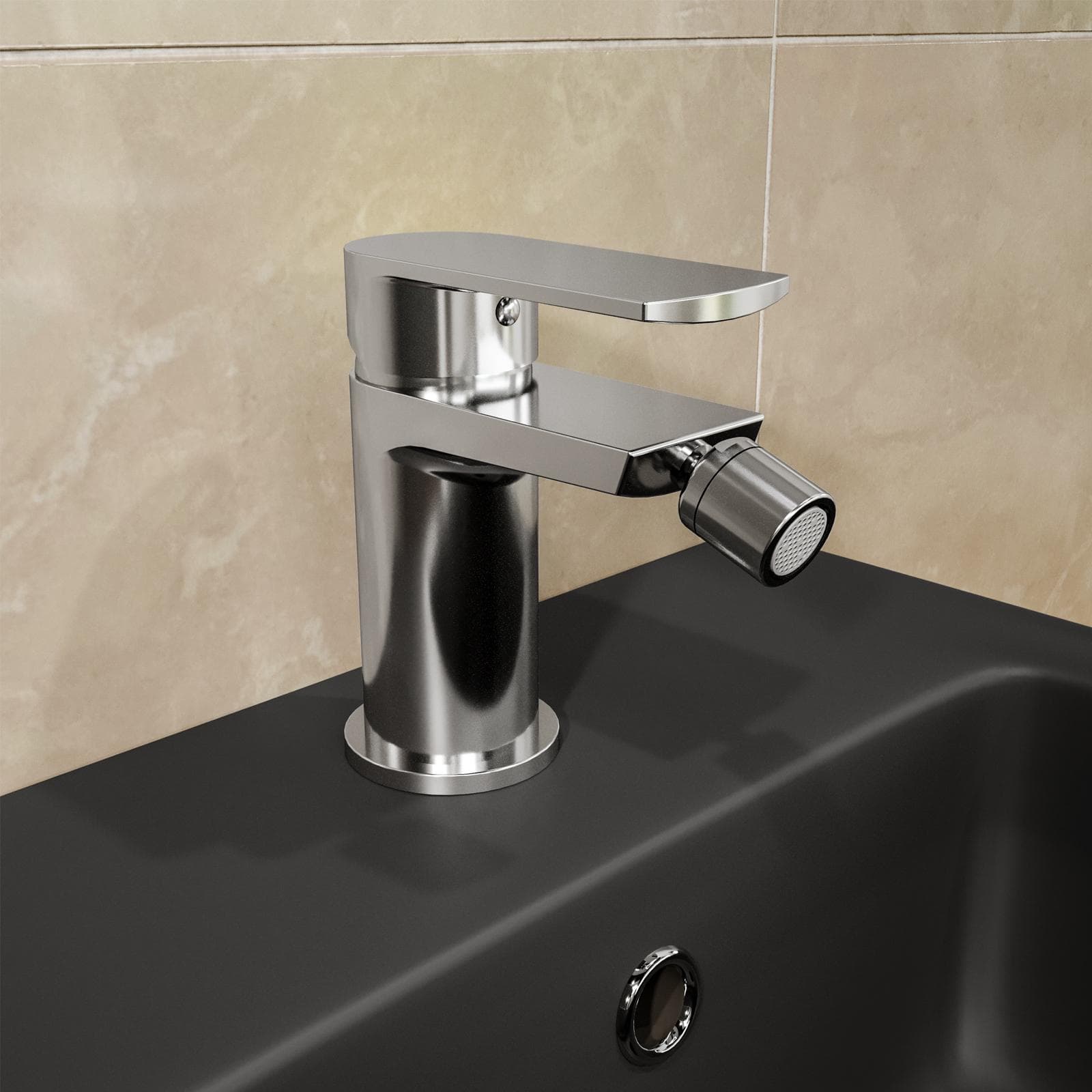 Set miscelatore lavabo e bidet cromo – Fluid