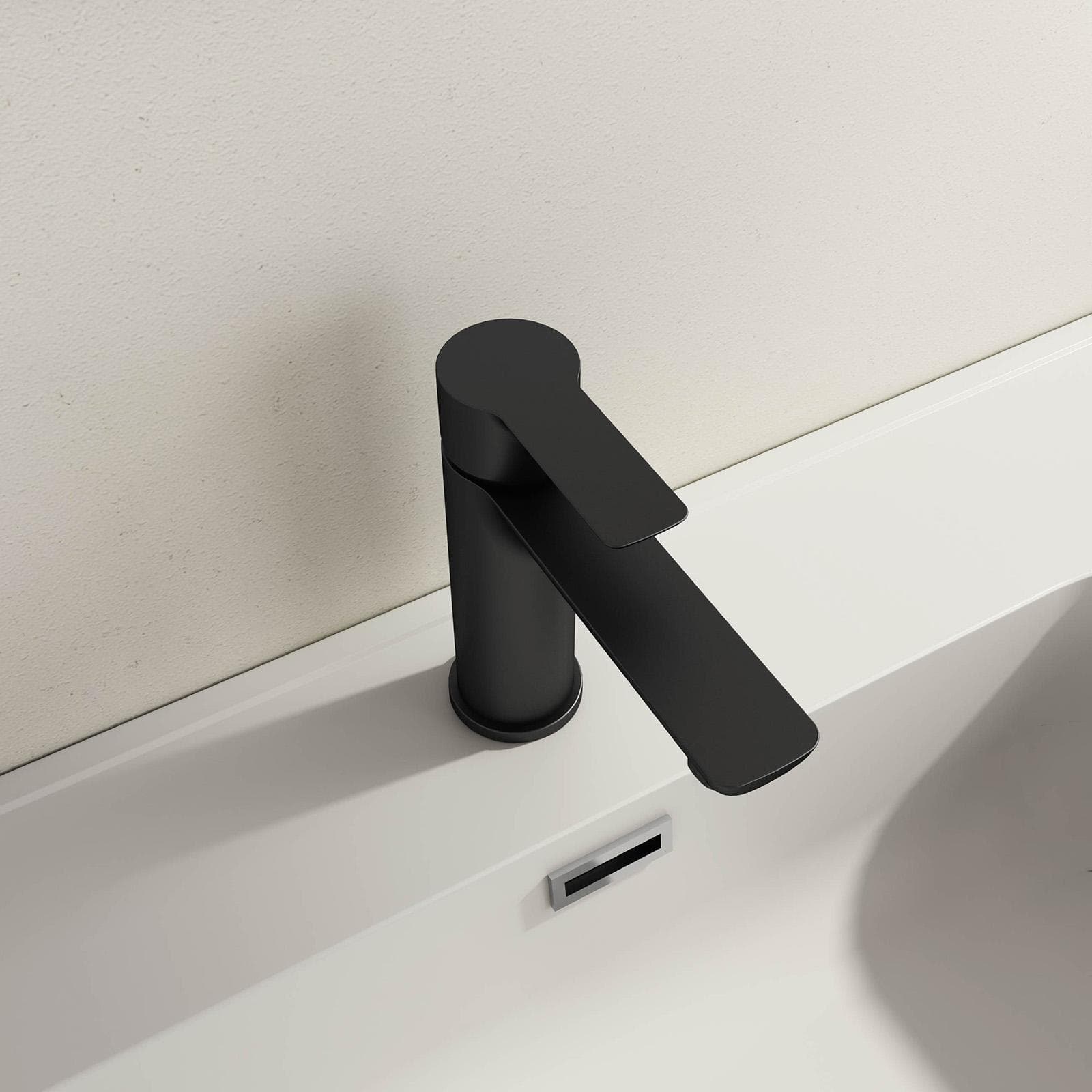 Set miscelatore lavabo e bidet nero – Key