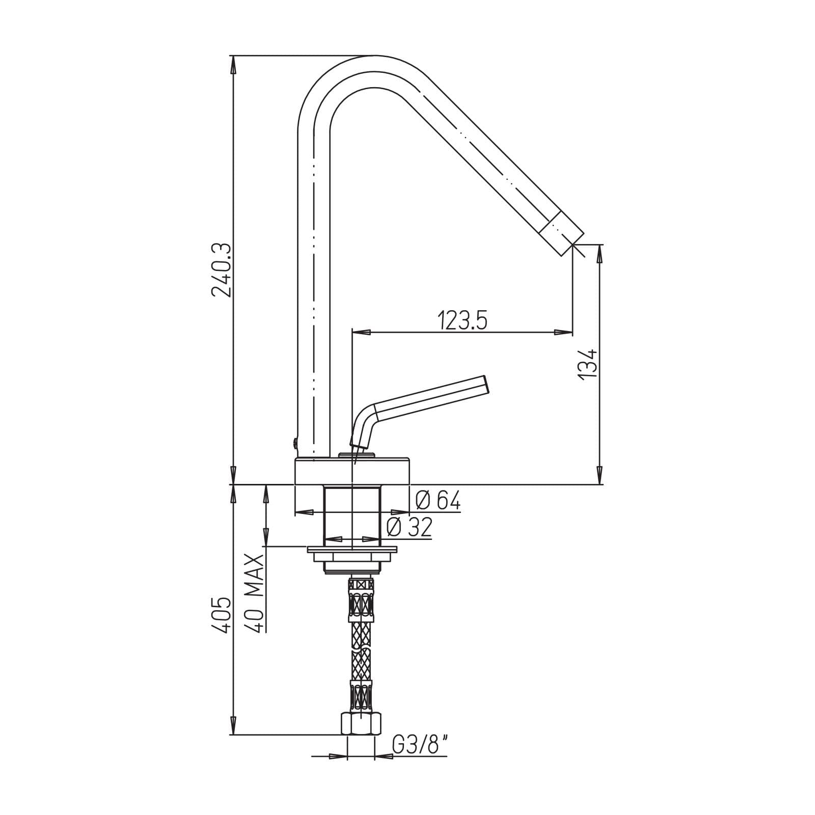 Set miscelatori Aquasoul Jacuzzi - Rubinetteria bidet e lavabo per piletta
