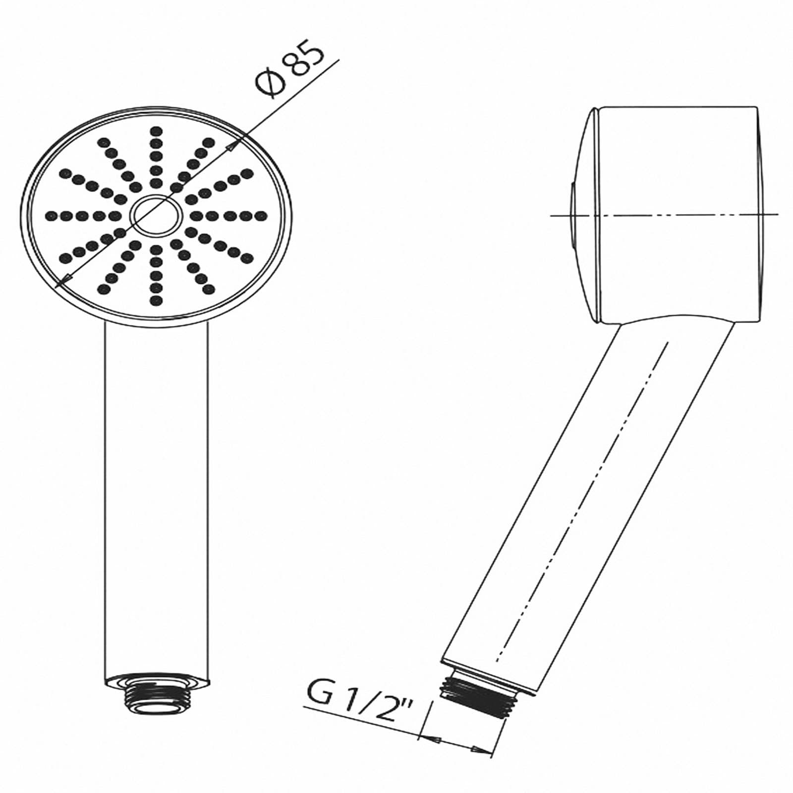 Set miscelatori lavabo bidet e vasca Jacuzzi - Rubinetteria BRERA cromo e bianco