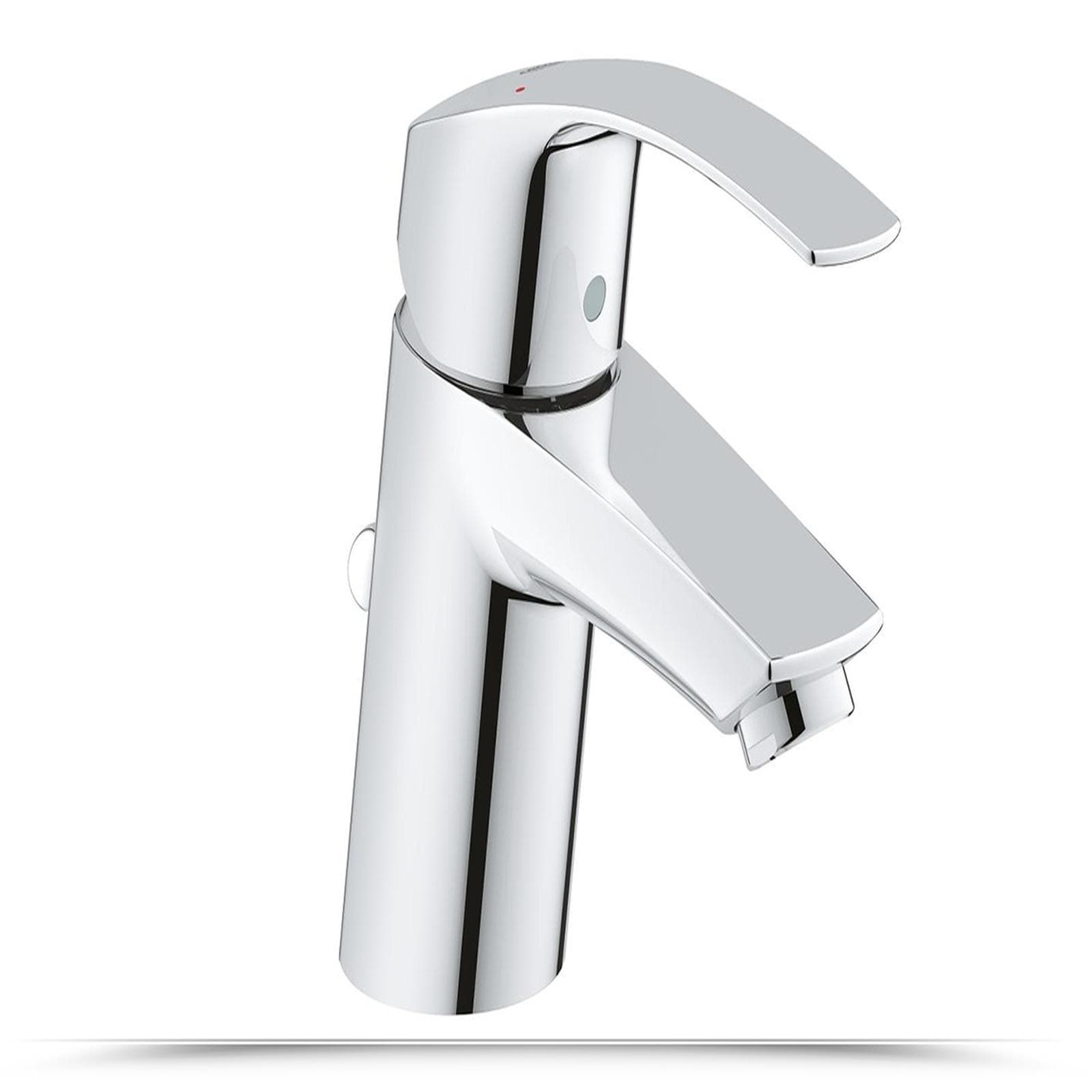 Set miscelatori lavabo e bidet Grohe Eurosmart New taglia S monocomando con piletta di scarico