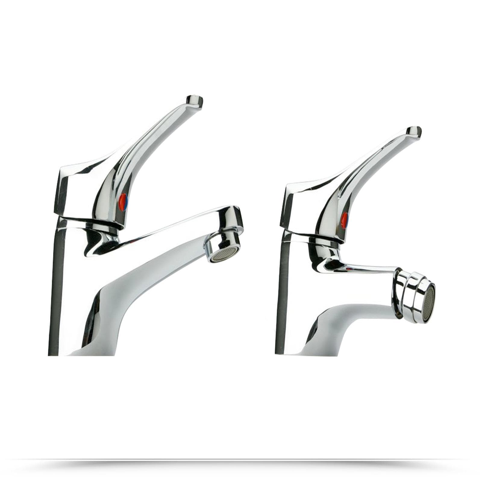 Set miscelatori Paini Pilot lavabo bidet e gruppo vasca