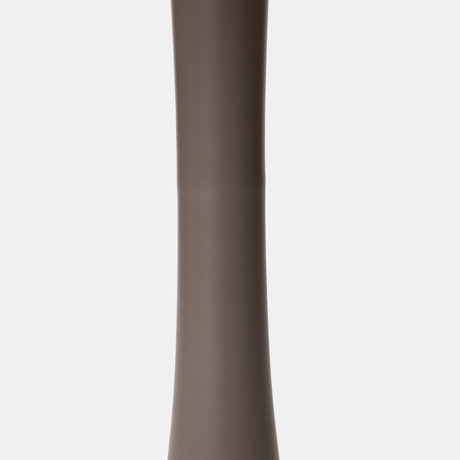 Set pranzo con tavolo rotondo 80 cm e 4 sedie impilabili in polipropilene cacao - Tulipano