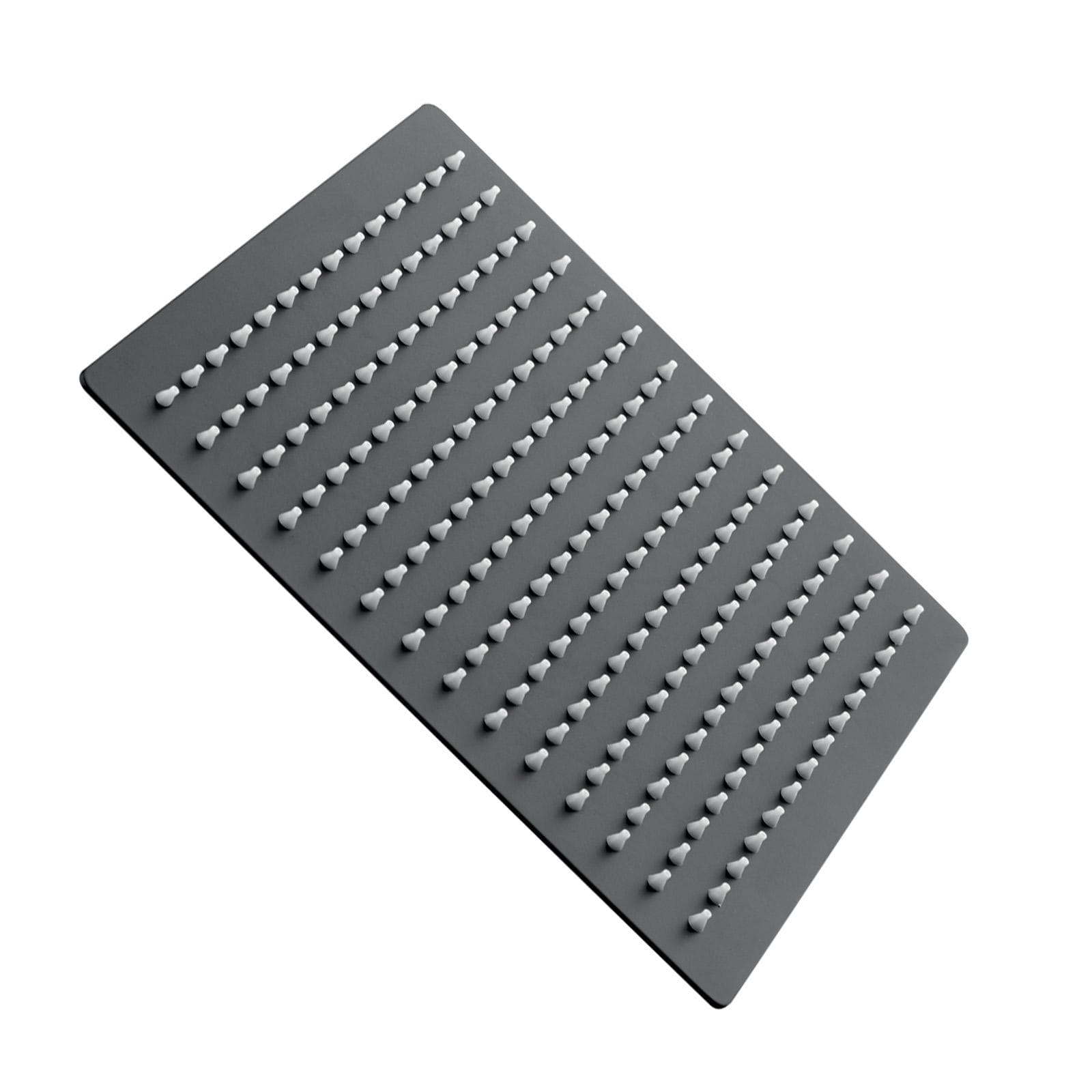 Soffione doccia quadrato 30 cm e braccio 40 cm anticalcare Jacuzzi - Rubinetteria