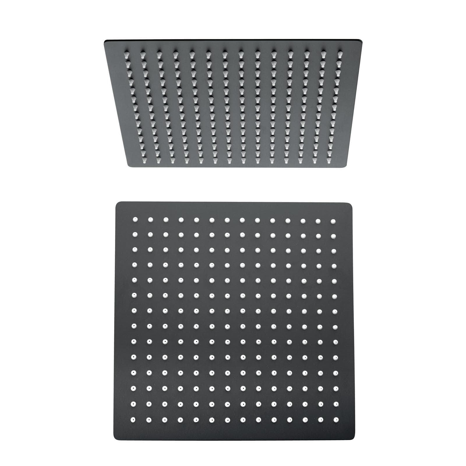 Soffione doccia quadrato 30 cm e braccio 40 cm anticalcare Jacuzzi - Rubinetteria