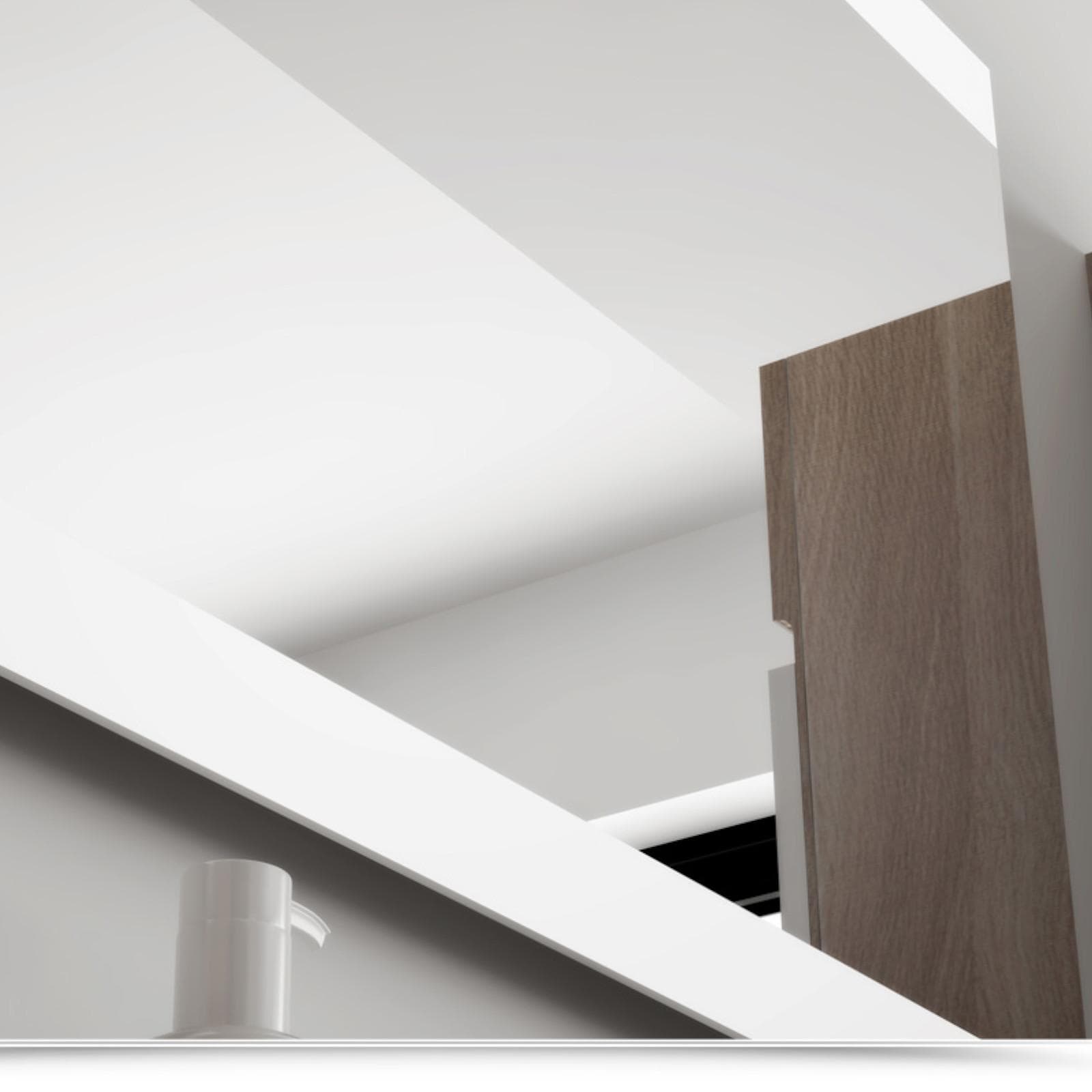 Specchio led 60x80 cm luce fredda reversibile con interruttore - Strip