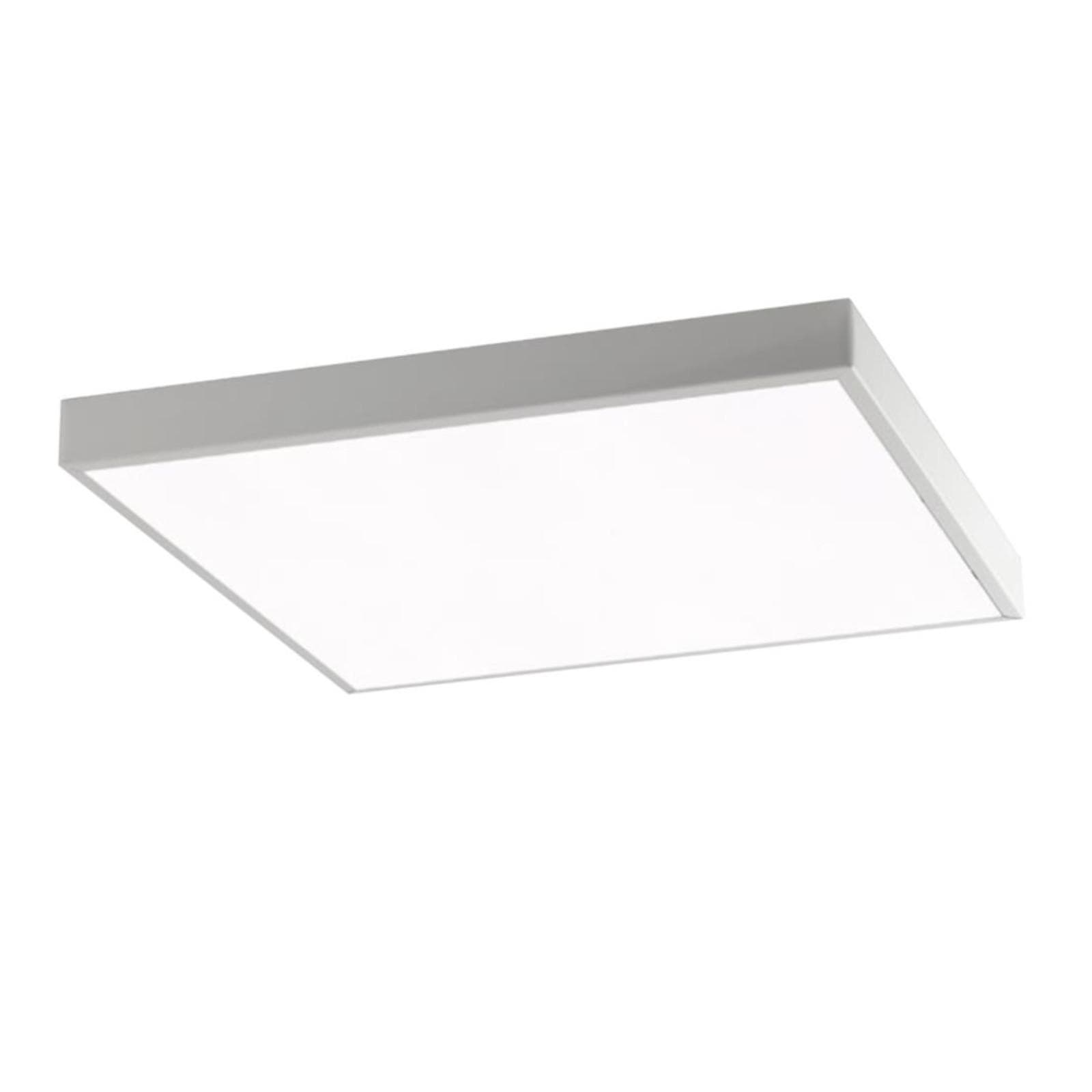Struttura per pannello led 59,8x59,8 cm in alluminio bianco goffrato