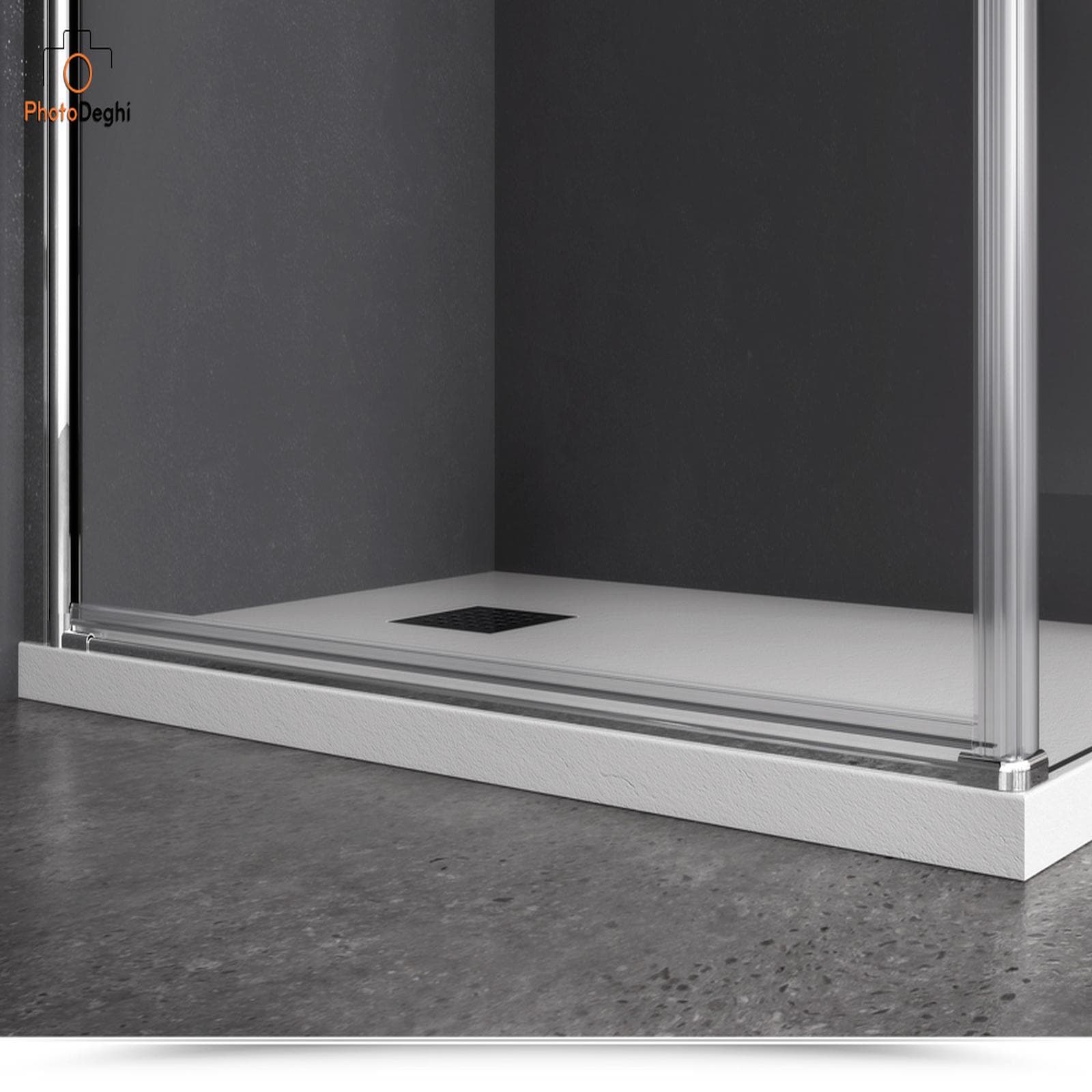 Supporti per salvagoccia box doccia porta battente ricambi Deghi box