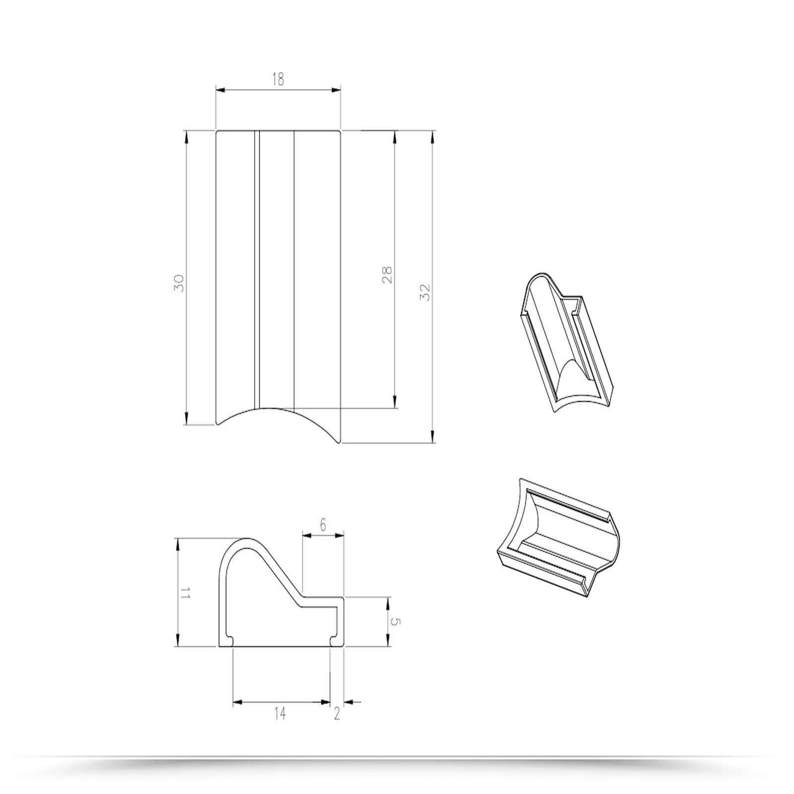Supporti per salvagoccia box doccia porta battente ricambi Deghi box