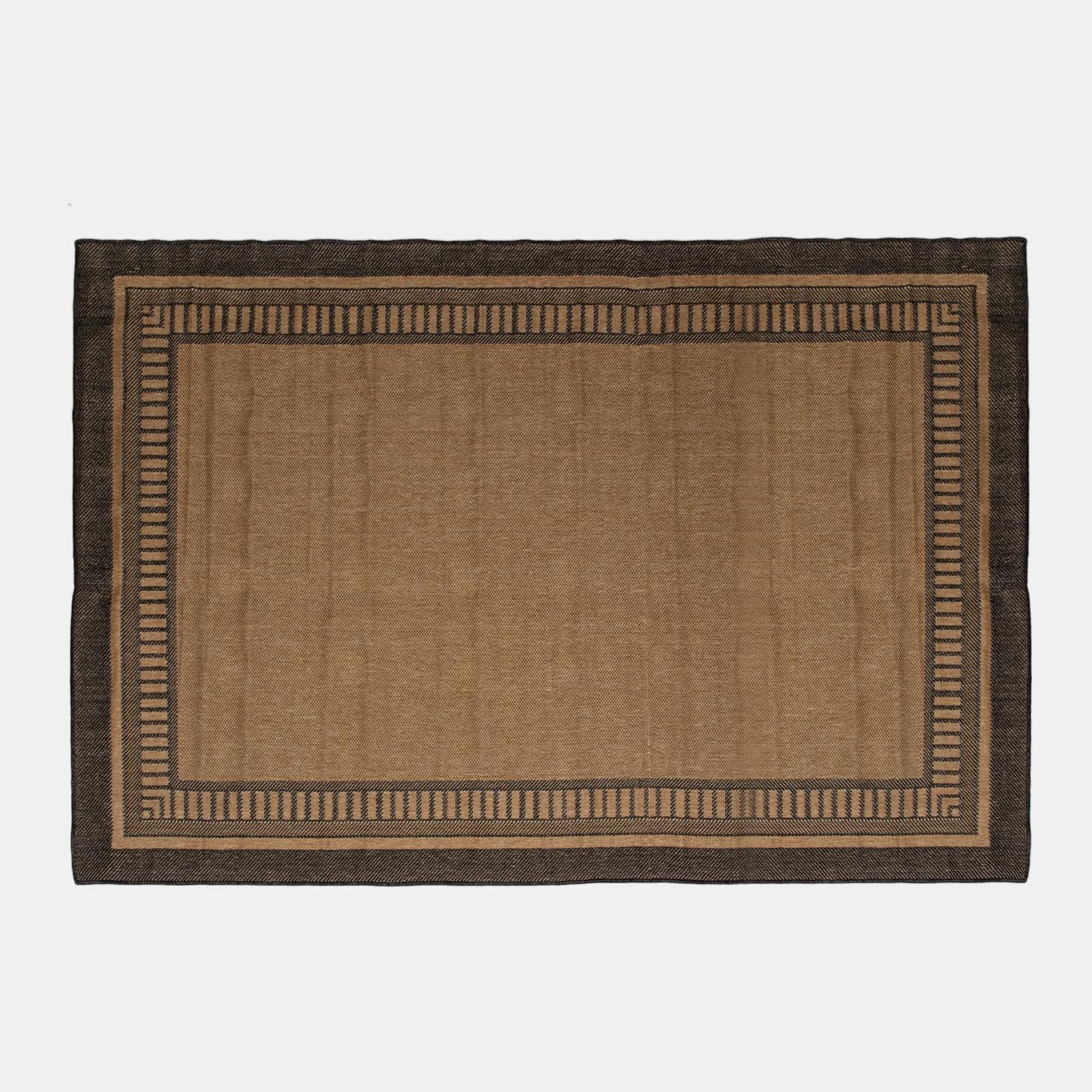 Tappeto da esterno 300x200 cm con fantasia beige e antracite