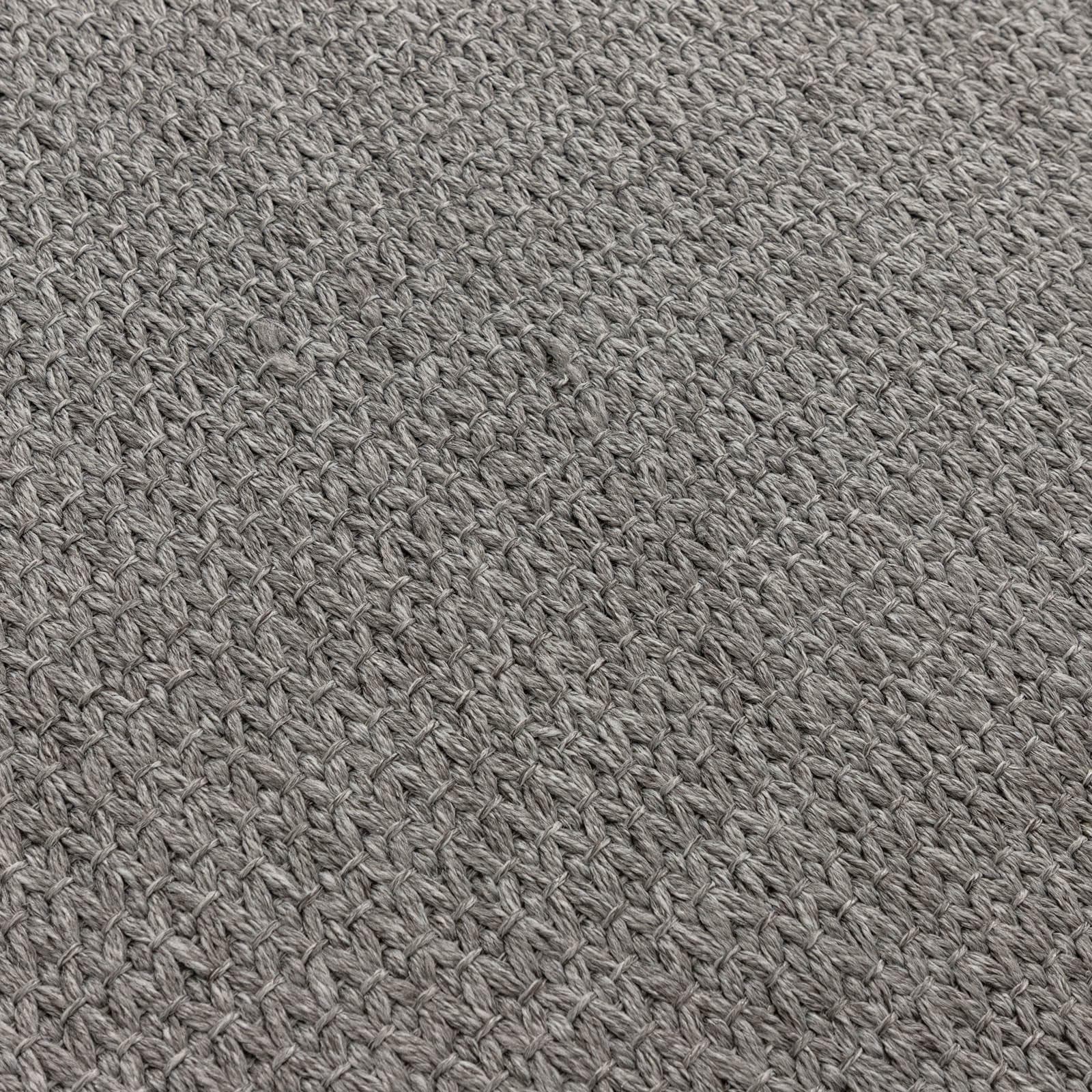 Tappeto da esterno o interno 150x200 cm in polipropilene grigio