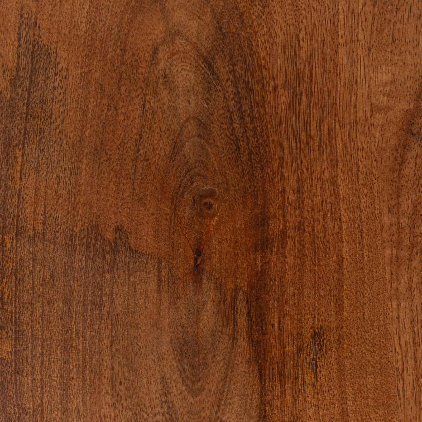 Tavolino rotondo 30 cm in legno di mango naturale - Julian