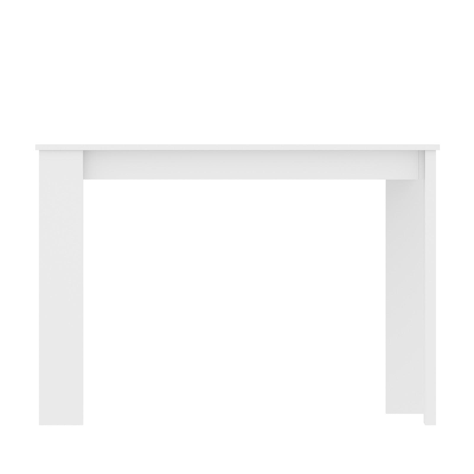 Tavolo 110x67 cm in legno bianco - Mixal