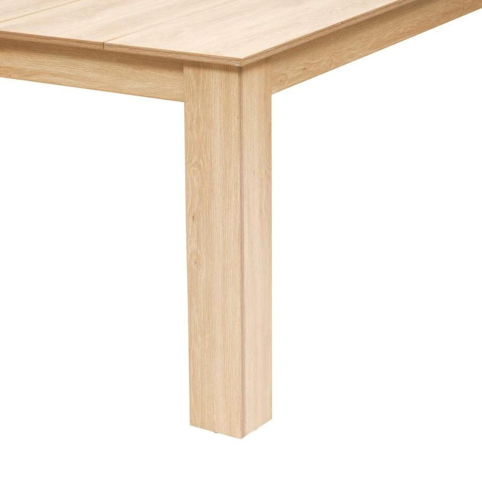 Tavolo 140x90 cm in legno effetto rovere naturale - Nathur