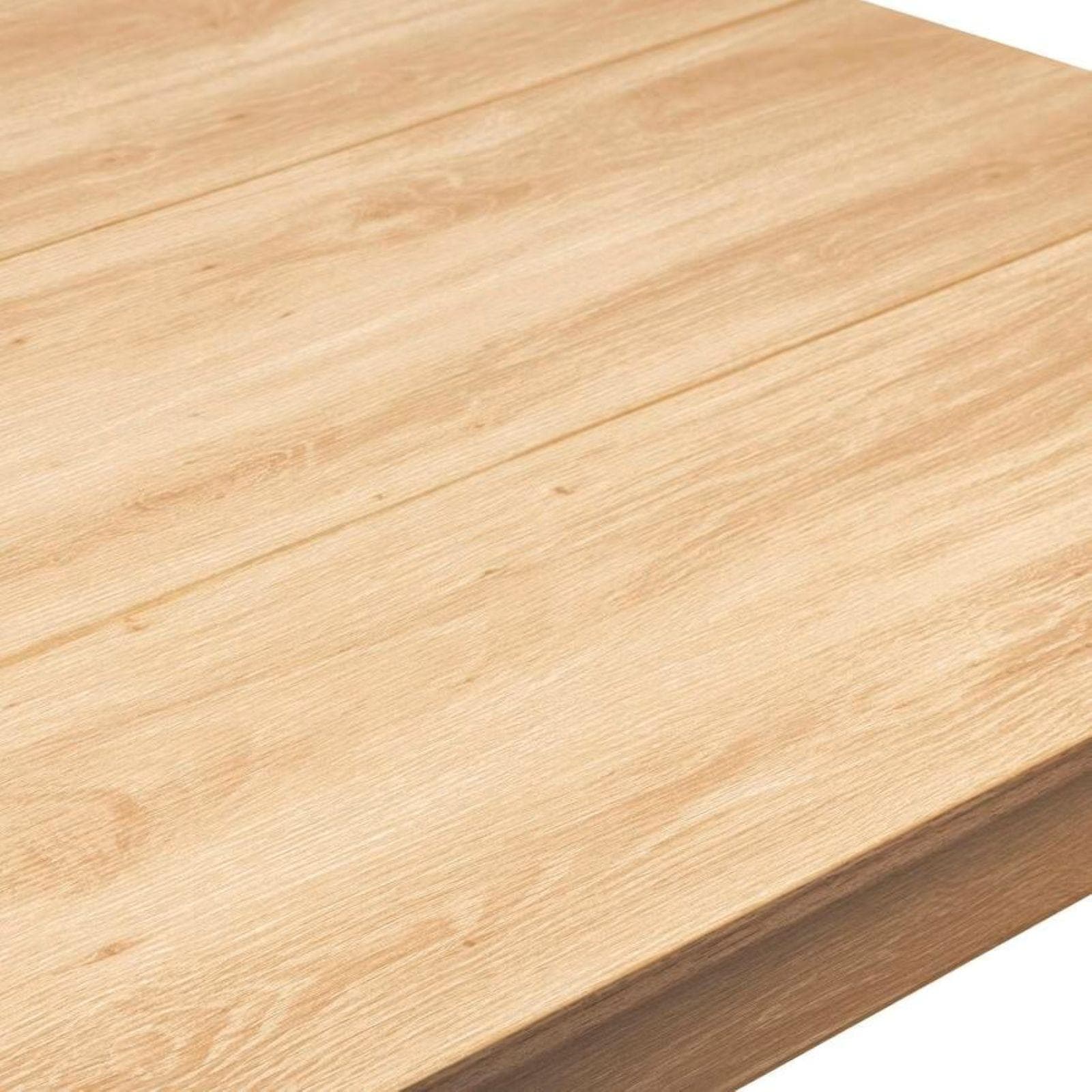 Tavolo 140x90 cm in legno effetto rovere naturale - Nathur
