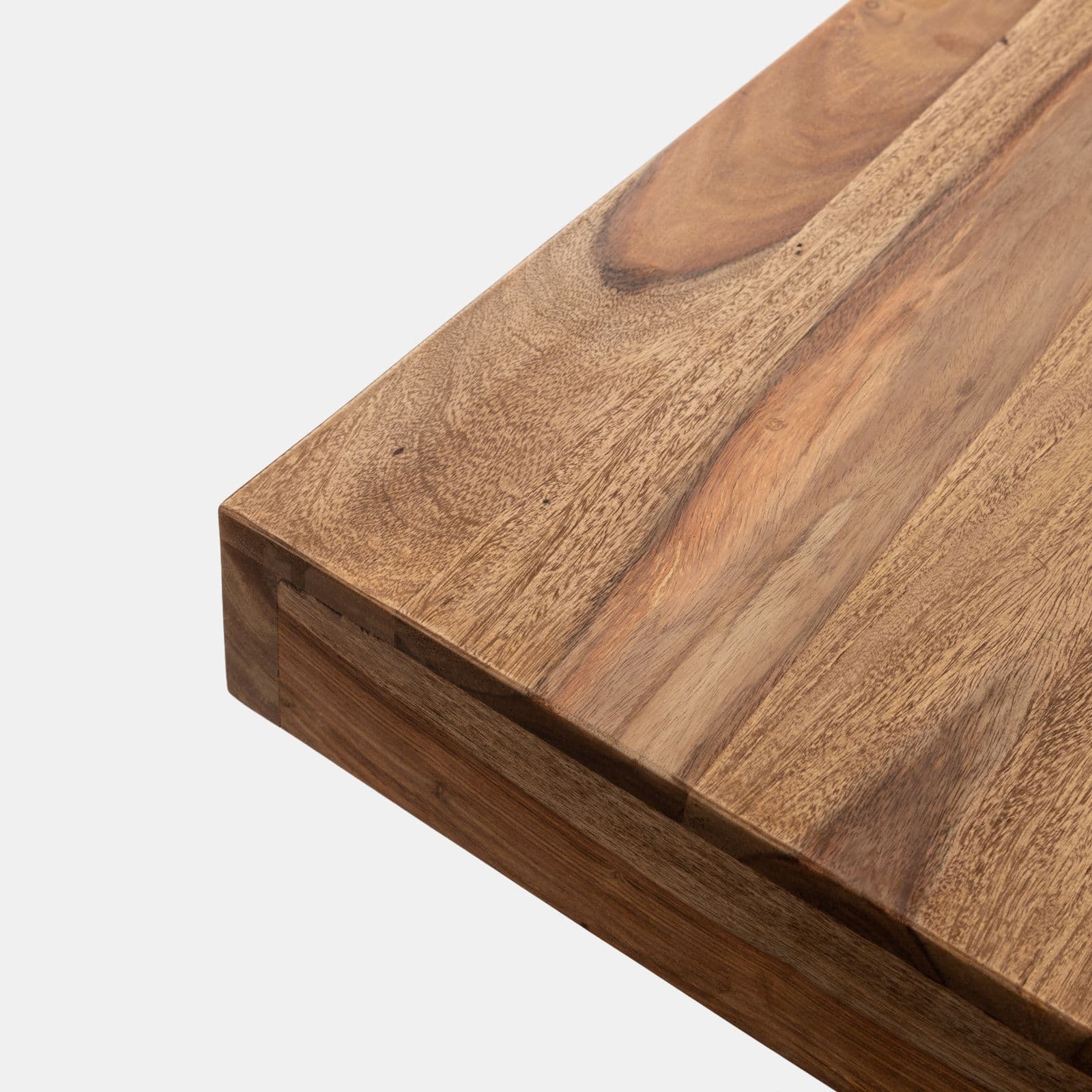 Tavolo 200x100 cm in legno sheesham gambe 40x40 - Freia Sheesham