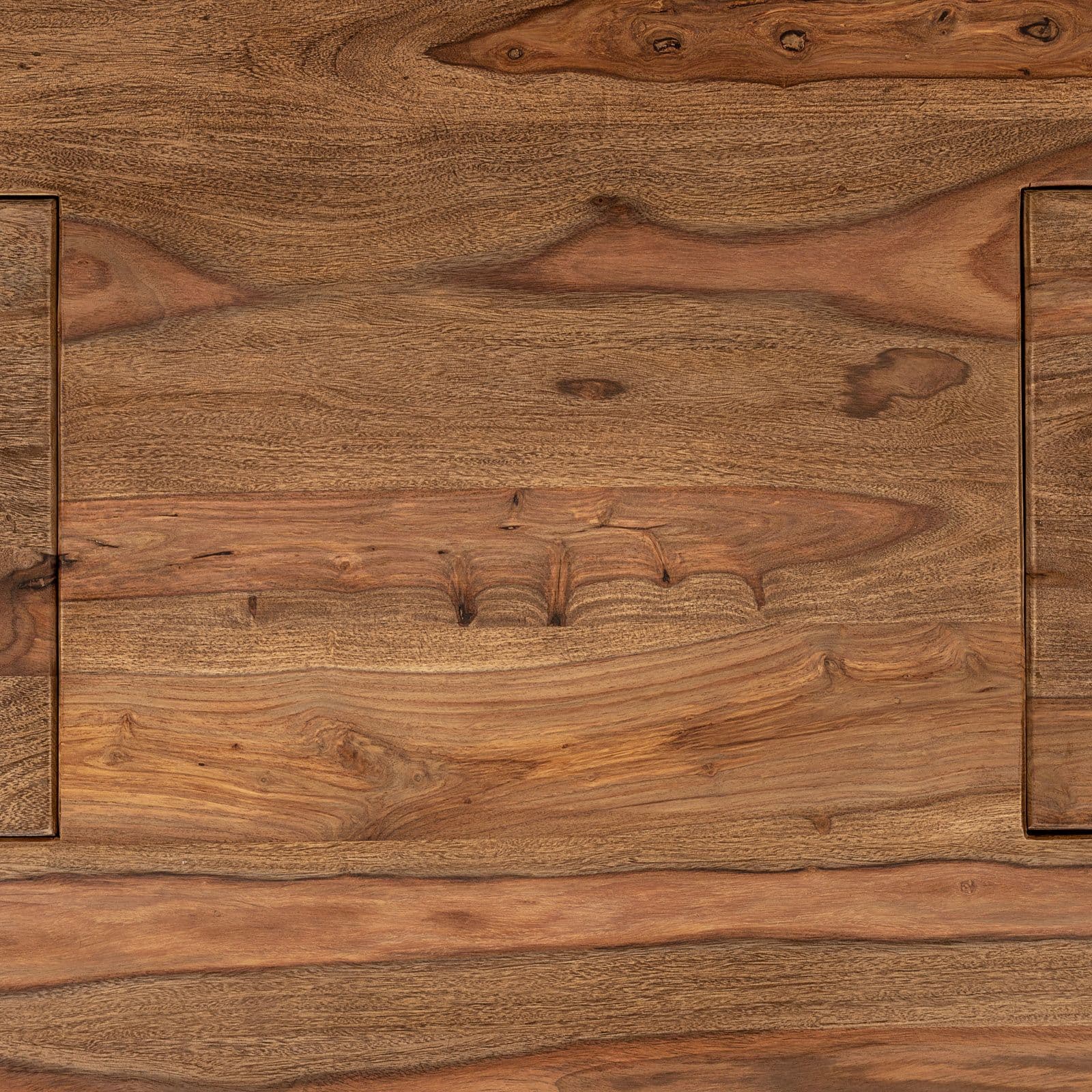 Tavolo 200x100 cm in legno sheesham gambe 40x40 - Freia Sheesham