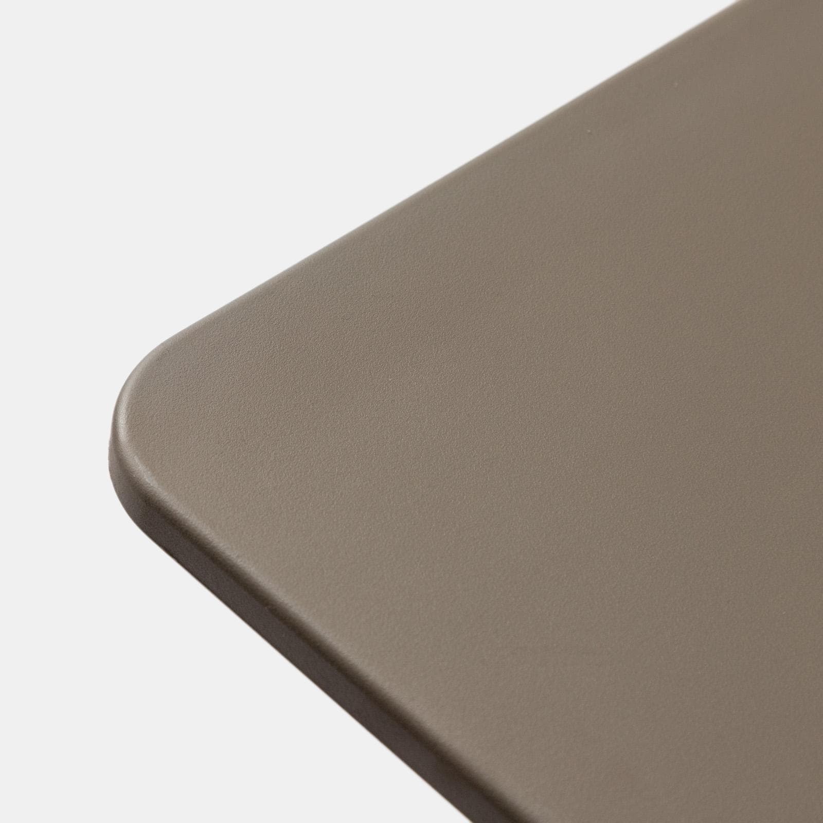 Tavolo 80x80 cm in polipropilene cacao - Qalis