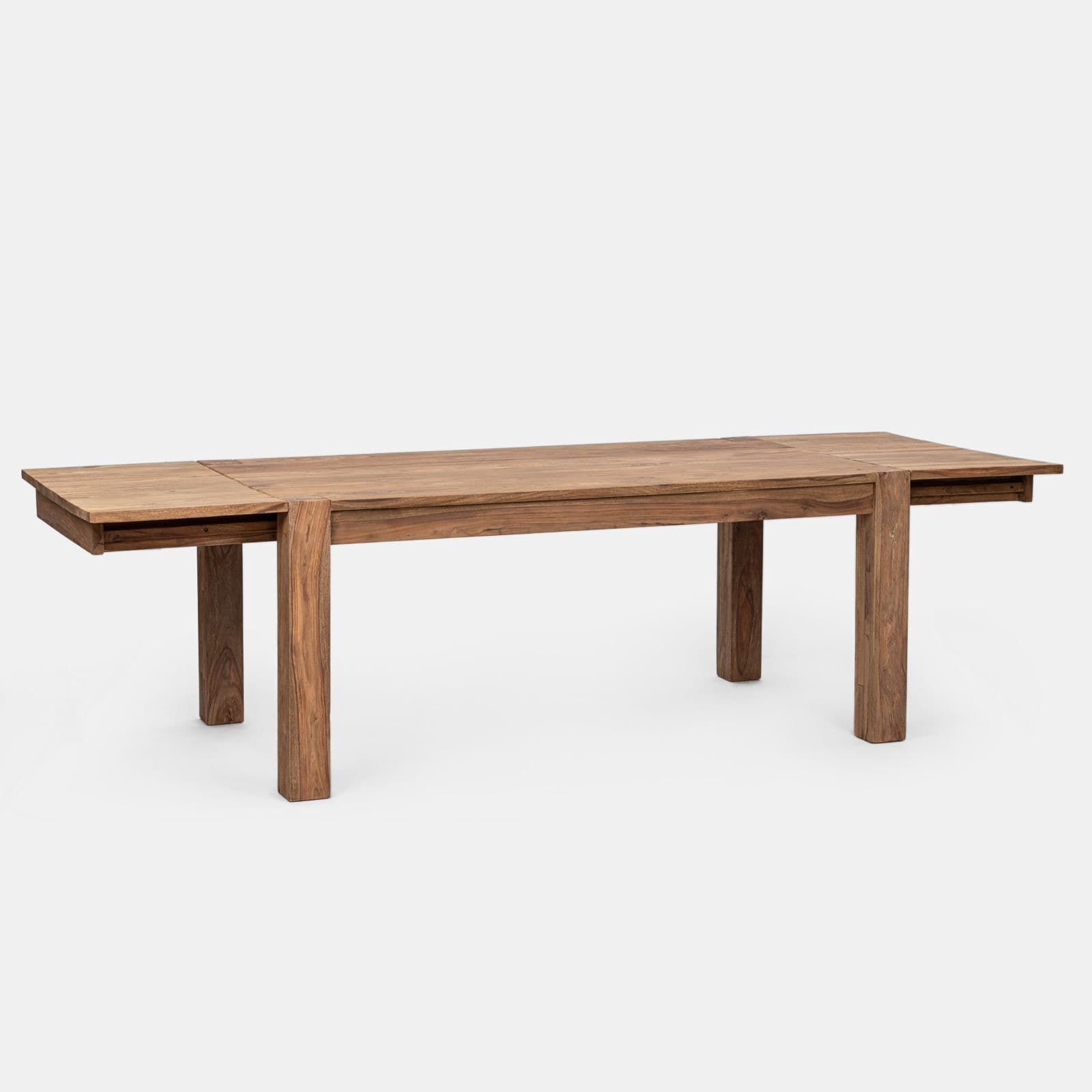 Tavolo allungabile 180-280x100 cm in legno sheesham - Freia Sheesham