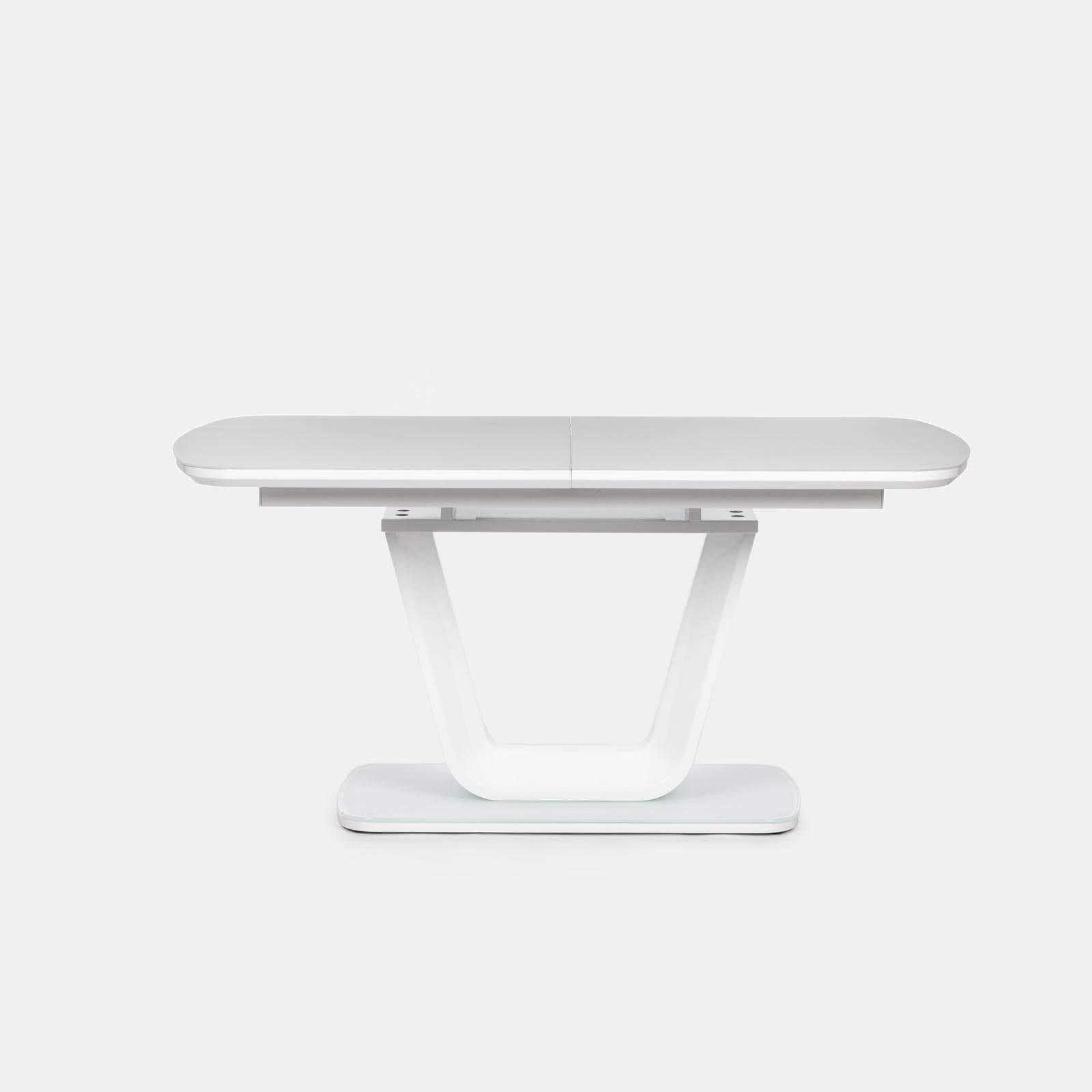 Tavolo da pranzo allungabile 160-200 x 90 cm bianco - Ariston