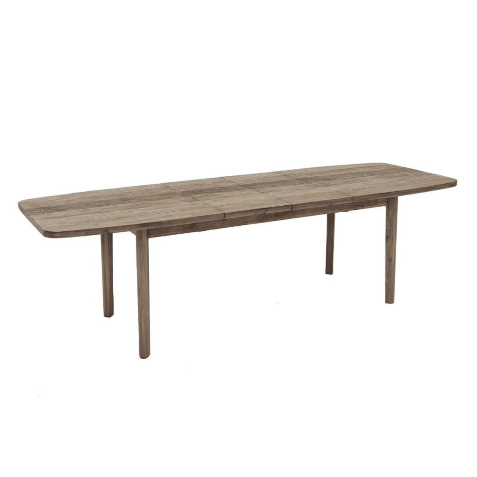 Tavolo da pranzo allungabile 180-260x90 cm in legno di acacia - Pareha