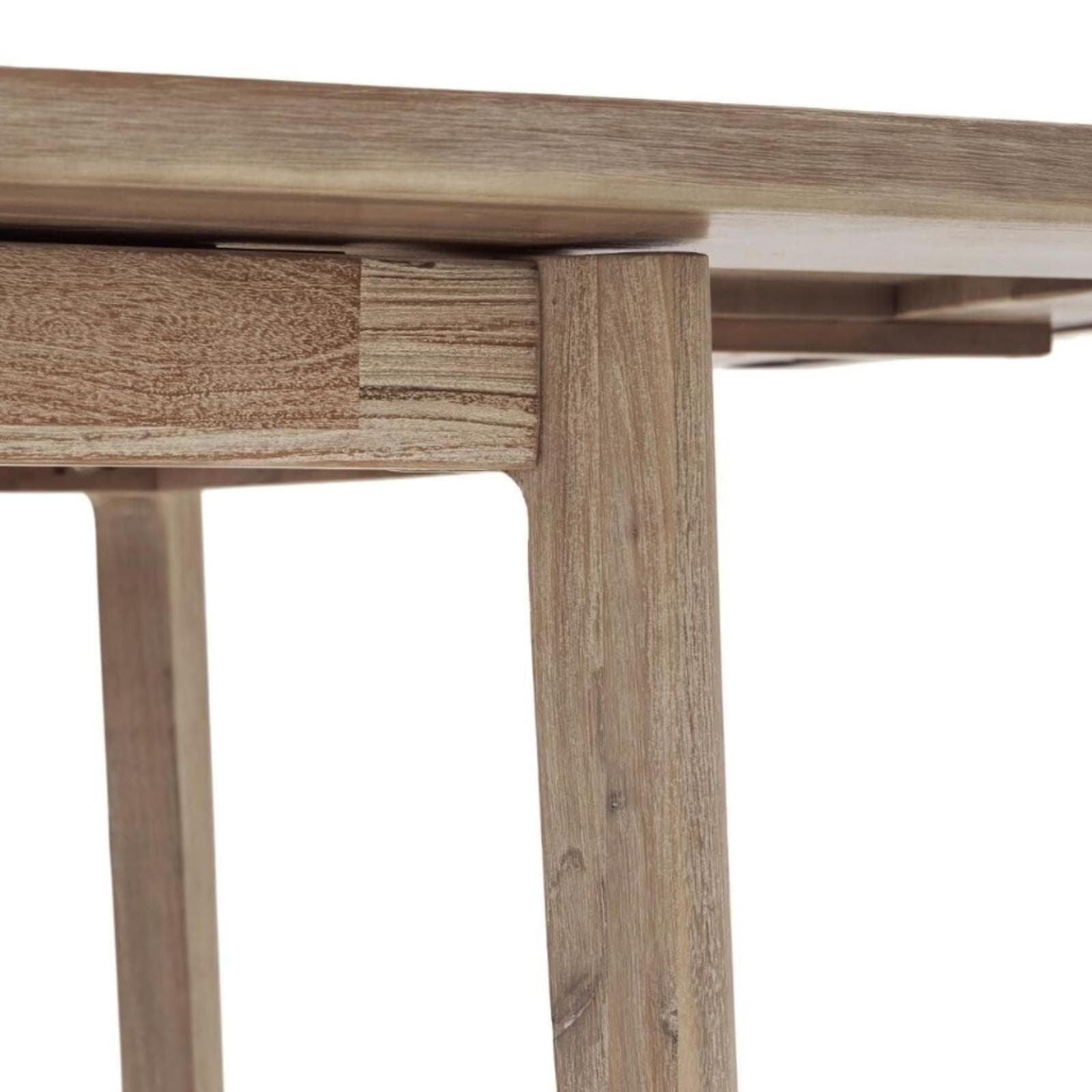 Tavolo da pranzo allungabile 180-260x90 cm in legno di acacia - Pareha