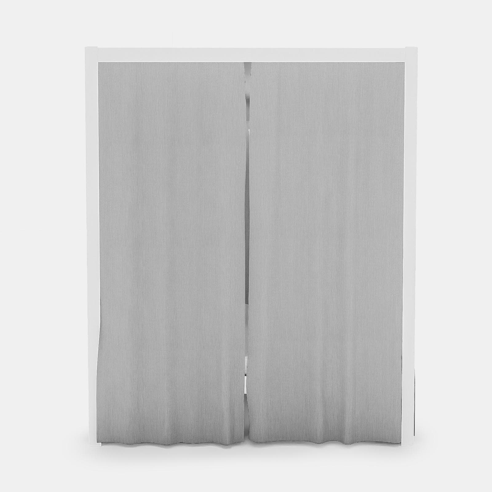 Tenda laterale di ricambio grigia per baldacchino - Sancho