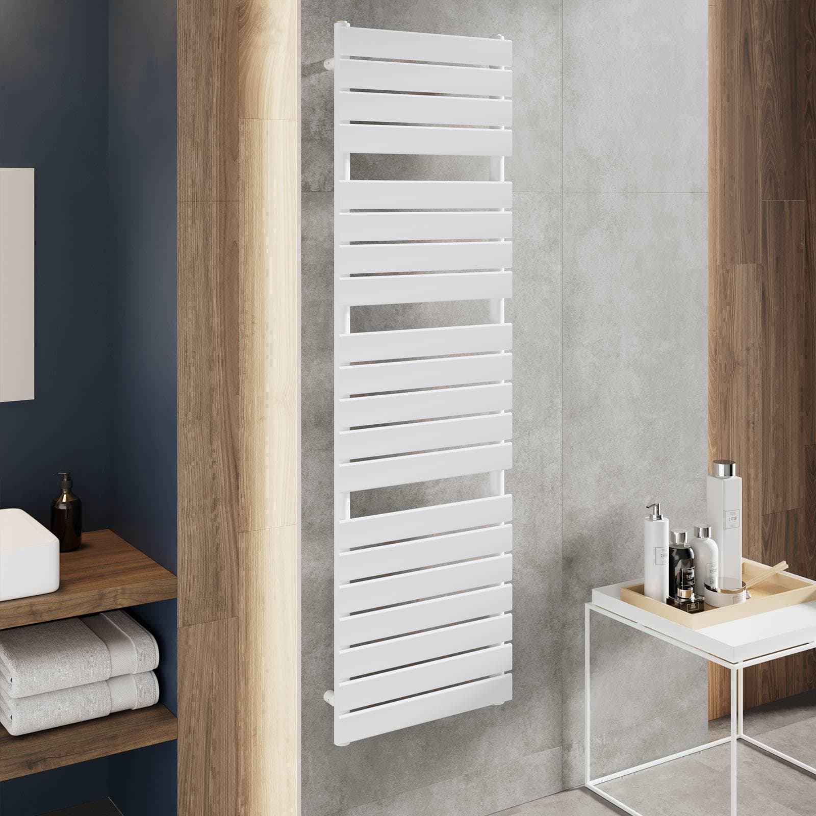 Termoarredo a tubo piatto 1700x500 mm bianco - Melfi