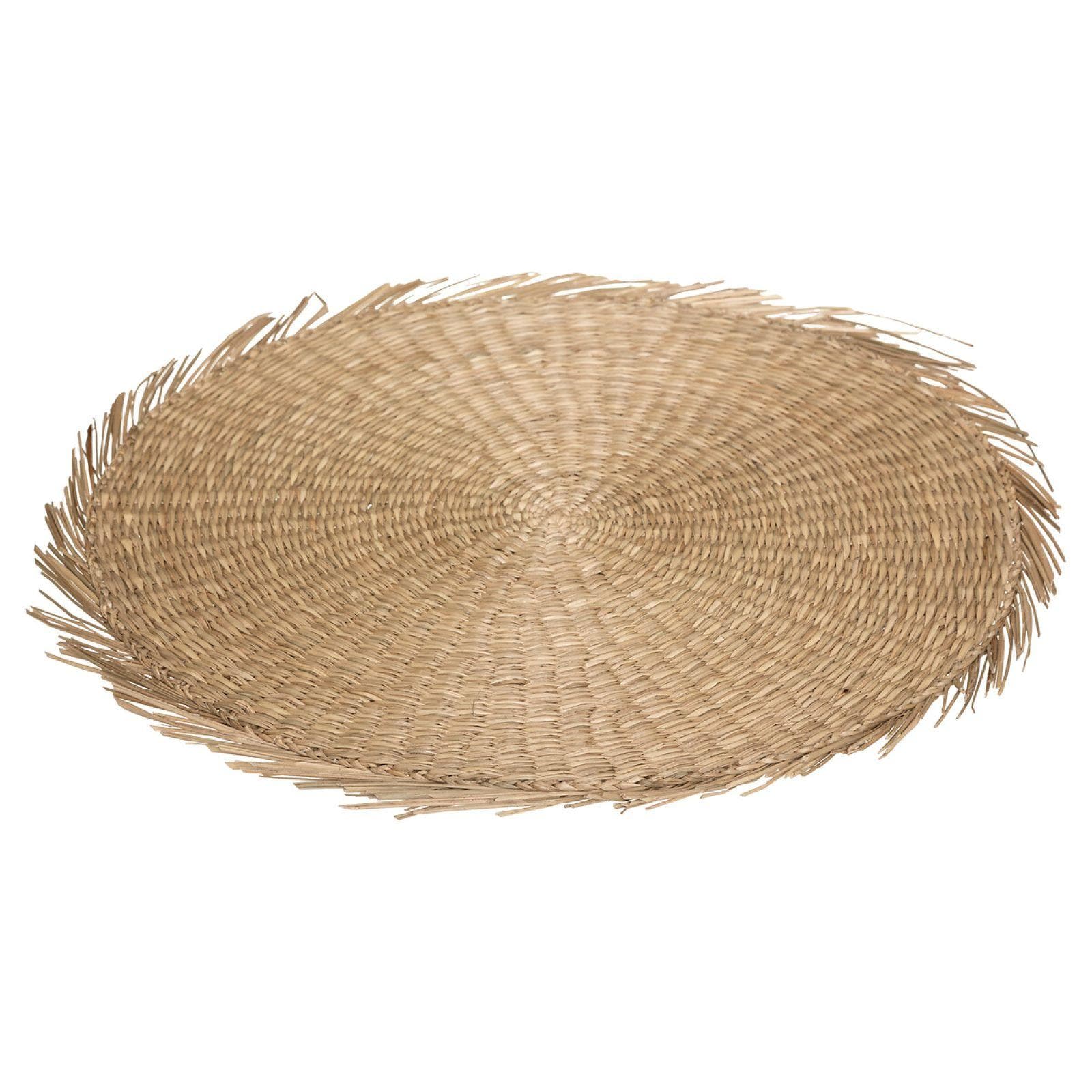 Tovaglietta rotonda 40 cm intreccio naturale