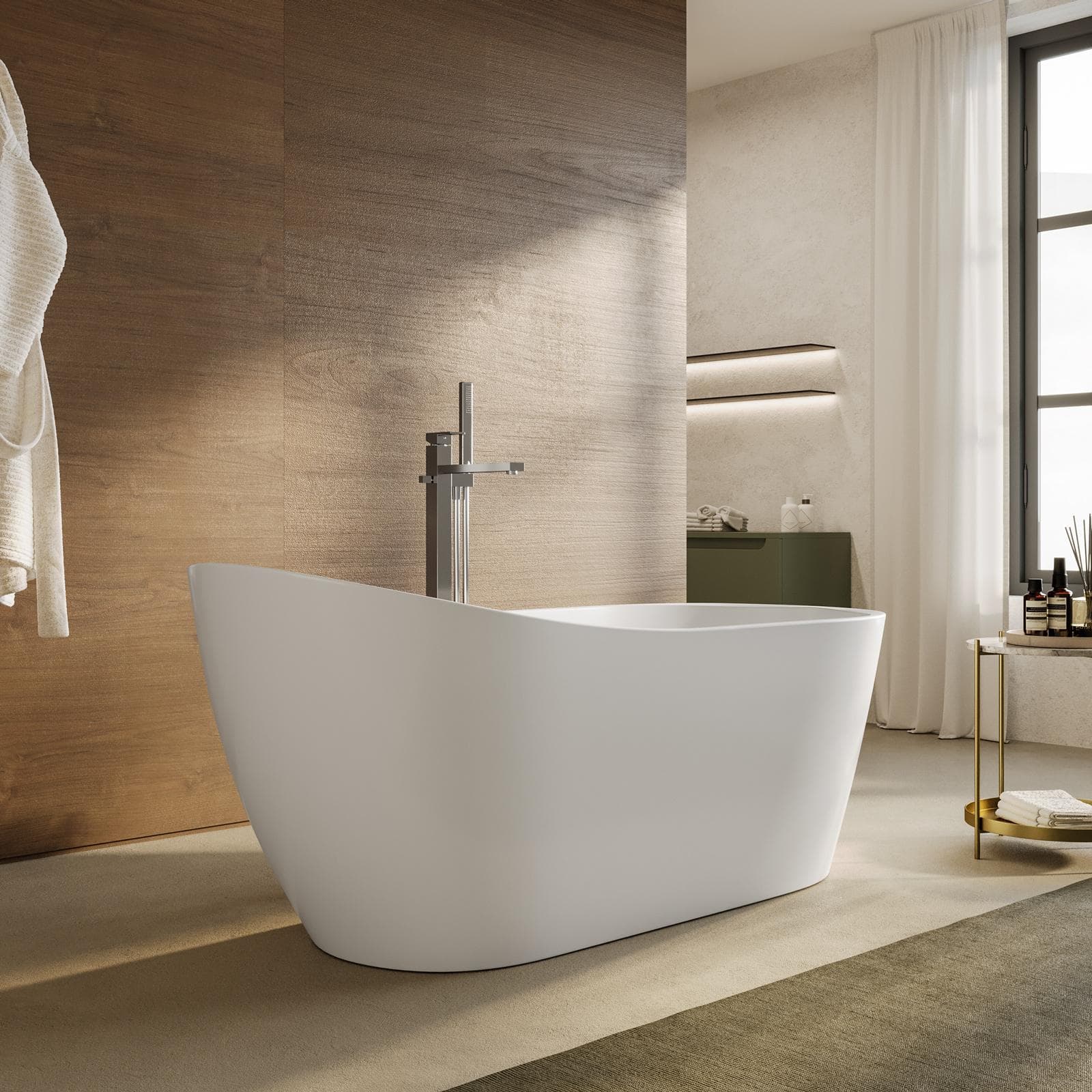 Vasca freestanding 170x72 cm in acrilico - Eryndor