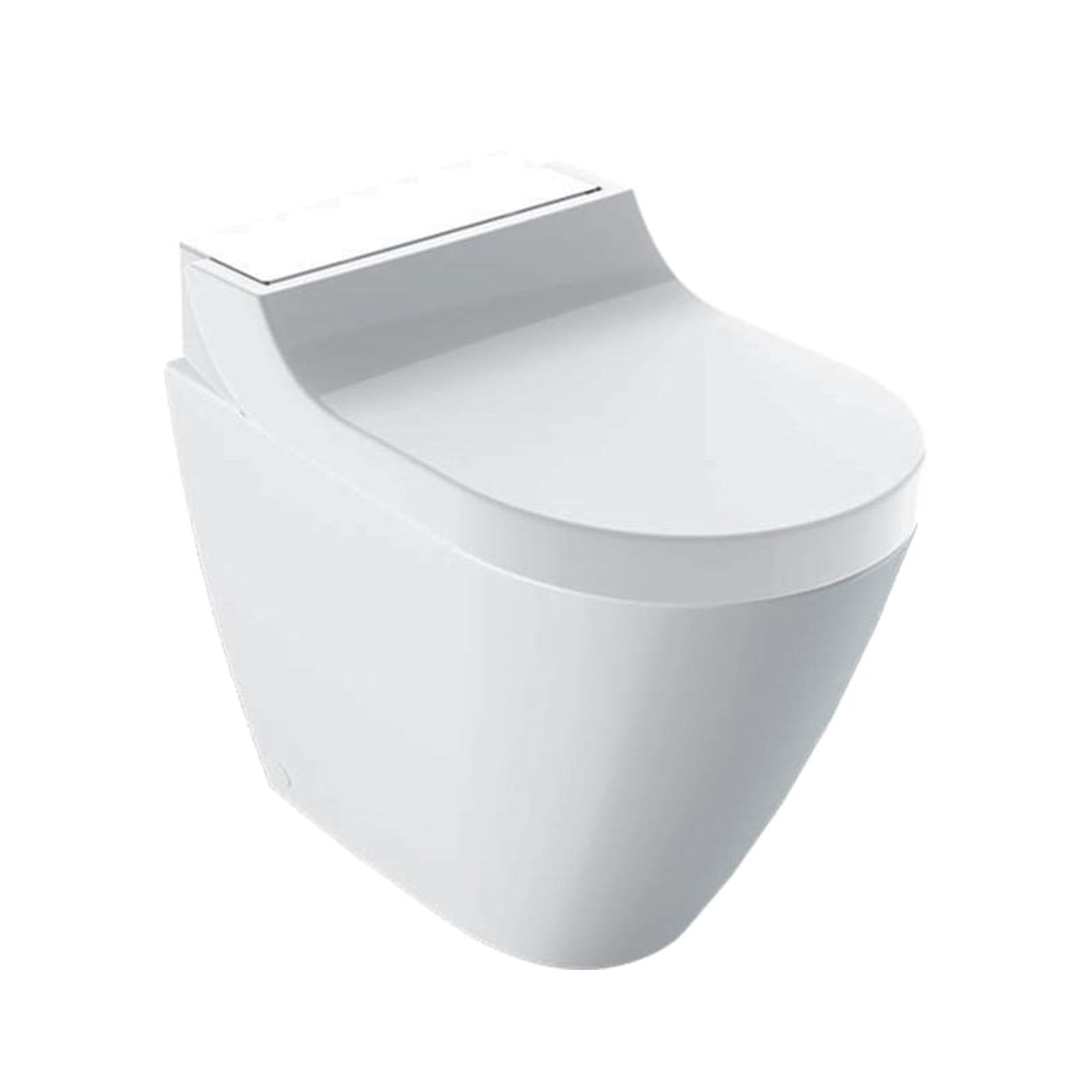 Vaso bidet a pavimento multifunzione bianco-vetro Serie Aquaclean Tuma Comfort - Geberit
