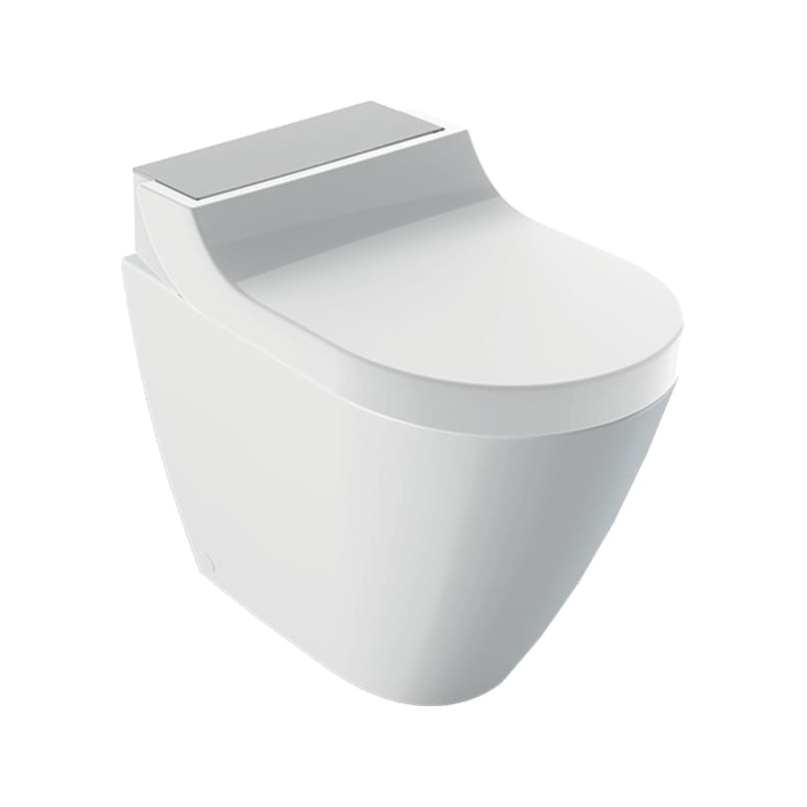 Vaso bidet a pavimento multifunzione design inox Serie Aquaclean Tuma Comfort - Geberit