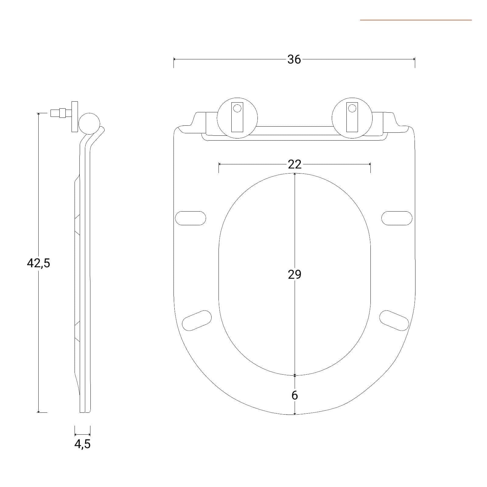 Vaso filomuro in ceramica rimless con copriwc slim softclose - City