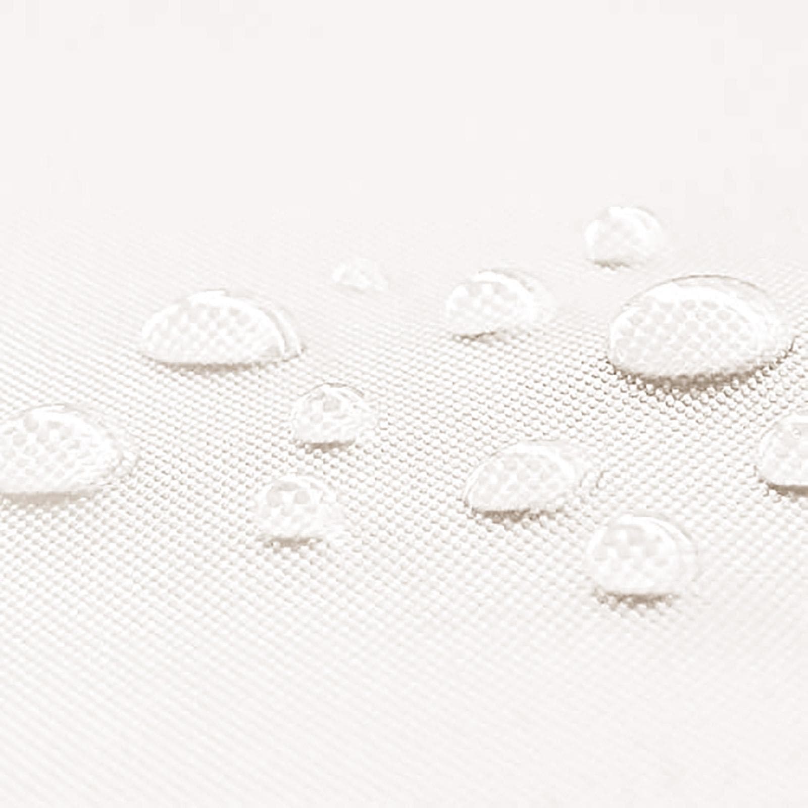 Vela da giardino triangolare 3,6x3,6x3,6 m in poliestere idrorepellente bianco 180 gr - Solaris