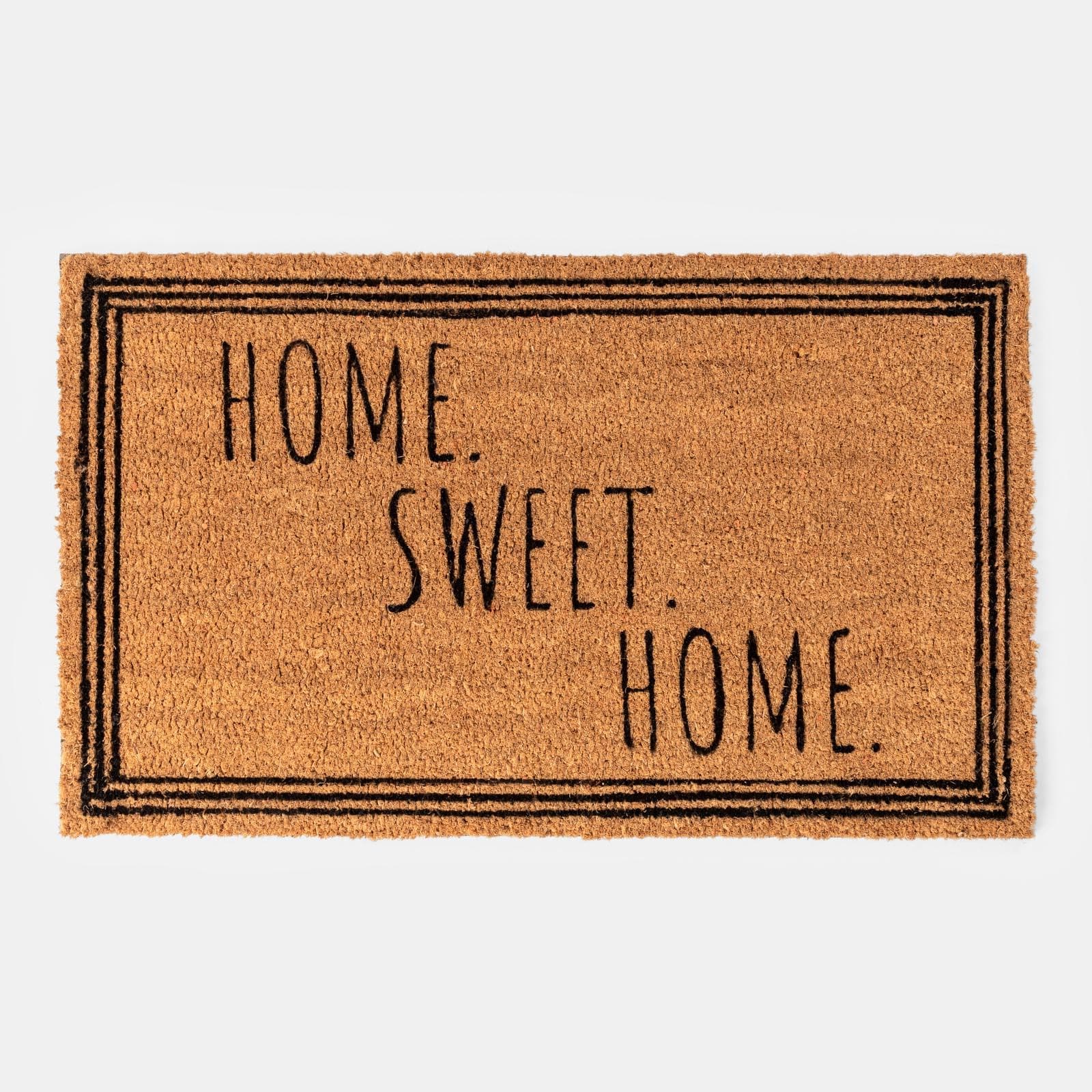 Zerbino Home Sweet Home 45x75 cm in coir naturale